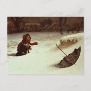 In moeilijkheden briefkaart