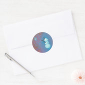 (in Motion) Geloof Stickers - Schattige Sneeuwman (Envelop)