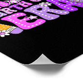 In My 4th Fourth Grade Era Cute Teacher Kid Back T Poster (Hoek)