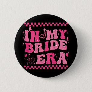 In My Bruid Tijdperk Groovy Ronde Button 5,7 Cm