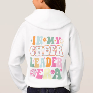 In My Cheerleader Era kinder retro hoodie