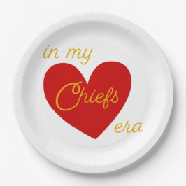 In My Chiefs Era Cocktail servet Taylor Football Papieren Bordje