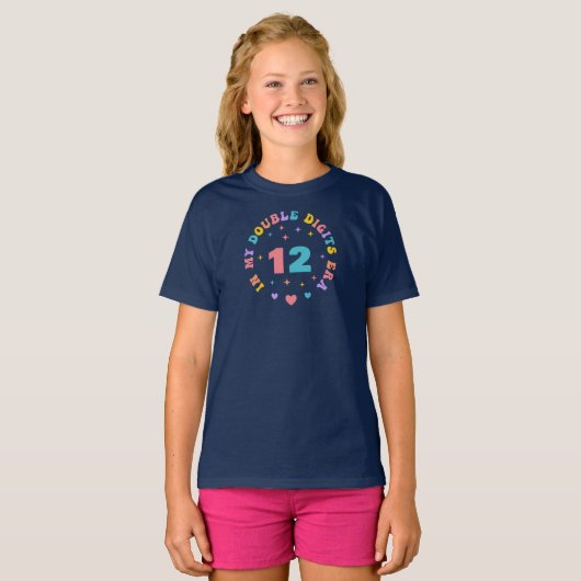 In My Double Digits Era Custom Age T-shirt (Voorkant volledig)