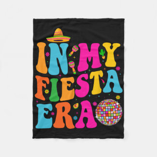 In My Fiesta Era Retro Cinco De Mayo Shirts For Wo Fleece Deken