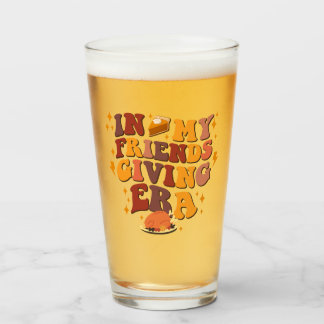 In My Friendsgiving Era Retro Glas