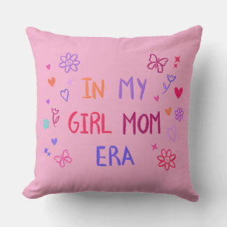 in my girl mom era CRAYON Kussen