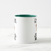 In My Head I'm Thinking About Squirrels Humor Mok (Midden)