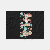 In My Nutcracker Era Ballet Nk Christmas Vibes Wom Fleece Deken (Voorkant (Horizontaal))