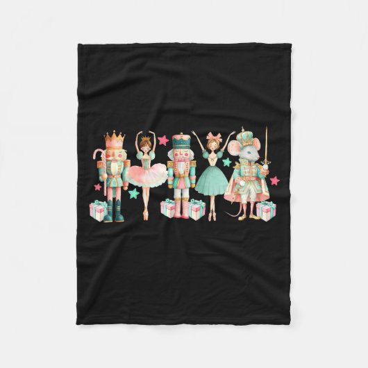In My Nutcracker Era Ballet Nk Christmas Vibes Wom Fleece Deken (Voorkant)