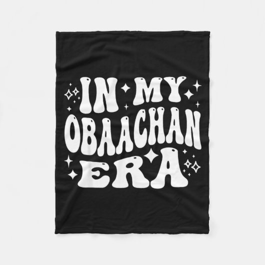 In My Obaachan Era, Japanese Grandma Japan Grandmo Fleece Deken (Voorkant)