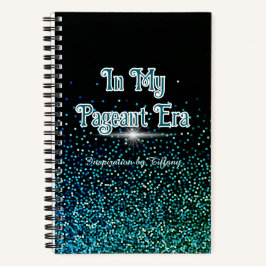 In My Pageant Era | Custom Journal Green Glitter Notitieboek