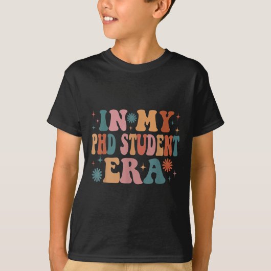 In My Phd Student Era Funny Women Christmas T-shirt (Voorkant)