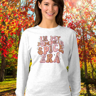 In My Pumpkin Spice Era T-shirt met lange mouwen
