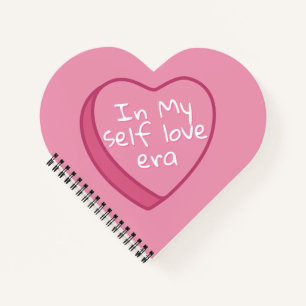 "In My Self Love Era" Roze Notitieboek