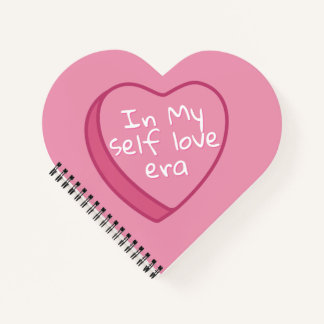 "In My Self Love Era" Roze Notitieboek