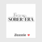 In My Sober Era  Sticker (Vel)