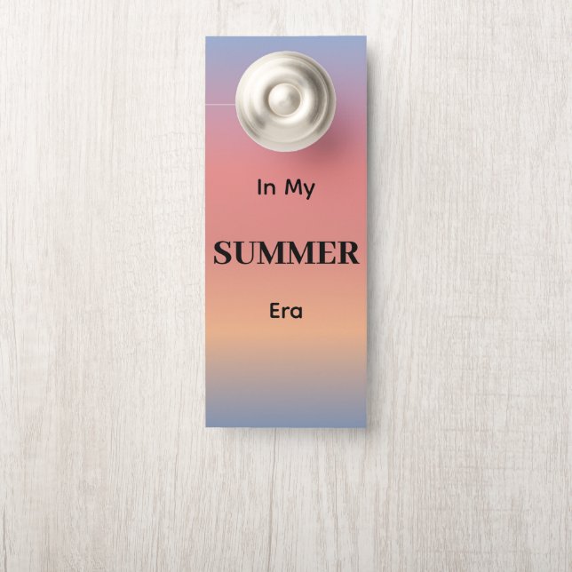 In My Summer Era Gradient Sunrise Color (Op knop)