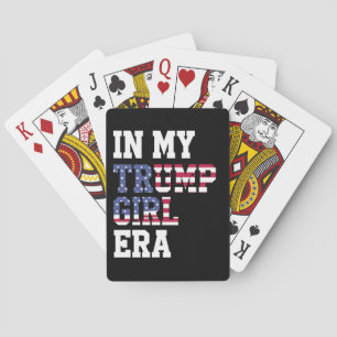In My Trump Girl Era VS 47ste President Pokerkaarten