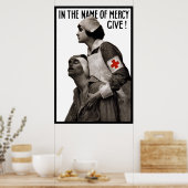 in naam van de genade poster (Keuken)