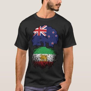 In Nieuw-Zeeland geteelde Iraanse wortels Leeuw en T-shirt