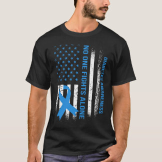 In november Draag we Blue T1D T2D Diabetic Diabete T-shirt
