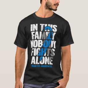 In november Draag we Blue T1d T2d Diabetic Diabete T-shirt