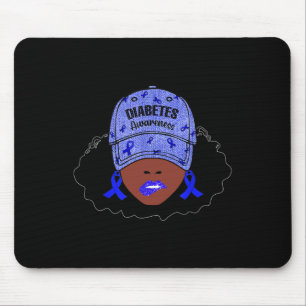 In november hebben we Blue Black Girl Diabetes Dra Muismat