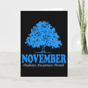 In november hebben we Blue Pumpkin Diabetes Awaren Kaart