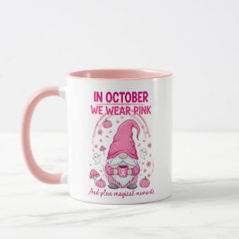 In October We Wear Pink – Emotional Support Gnome  Mok