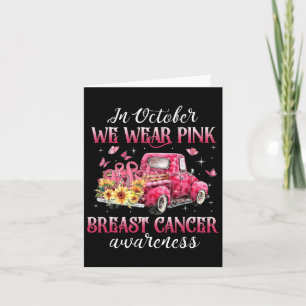In oktober Draag we de roze lobbon leopard Truck B Kaart
