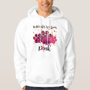 In oktober Draag we PinkBreast Cancer AwarenessFor Hoodie