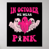 In oktober Draag we roze 1 Poster (Voorkant)