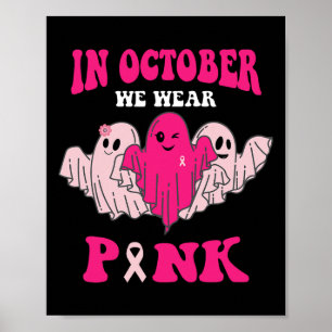 In oktober Draag we roze 1 Poster