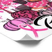 In oktober Draag we roze da Poster (Hoek)