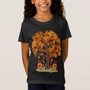 In oktober Draag we roze Gnomen Breast Cancer T-shirt