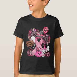 In oktober Draag we roze lintlint-halloween bre T-shirt