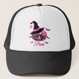 In oktober Draag we roze pompoen Trucker Pet