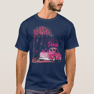 In oktober Draag we roze vrachtwagenkankers Awaren T-shirt