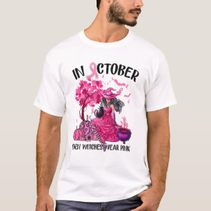 In oktober Draag zelfs heksen roze herfst Herfst B T-shirt