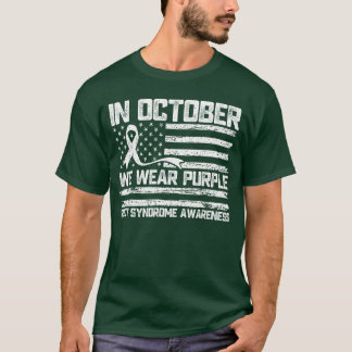 In oktober dragen we paars voor het Rett-syndroom T-shirt