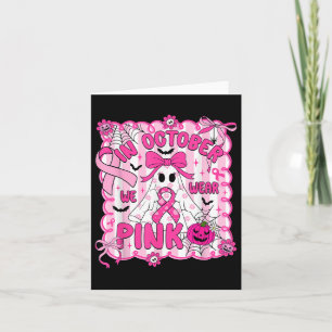 In Oktober dragen we Roze Borstkanker Bewustzijn H Kaart