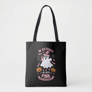 In Oktober dragen we Roze Geest Heks Borstkanker Draagtas