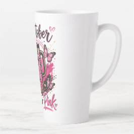 In Oktober dragen we Roze Pompoen Latte Mok