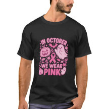 In Oktober dragen we Roze T-shirts voor Borstkanke