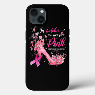 In Oktober dragen we Roze tegen borstkanker iPhone 13 Hoesje