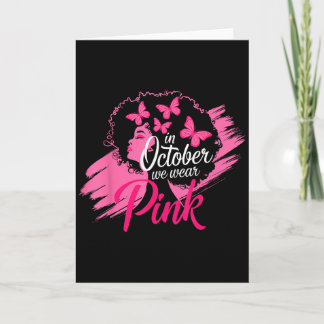 In Oktober dragen we Roze tegen Borstkanker Kaart