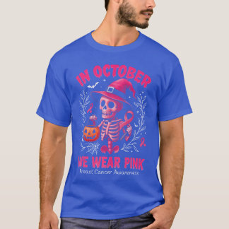 In Oktober dragen we Roze tegen Borstkanker Vrouwe T-shirt