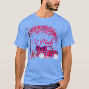 In Oktober dragen we roze vrachtwagenpompoenluipaa T-shirt