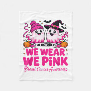 In oktober hebben we de Ghost Witch Breast Cancer  Fleece Deken