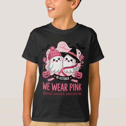 In oktober hebben we de Ghost Witch Breast Cancer T-shirt (Voorkant)